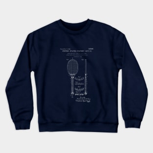 Tennis Racket Crewneck Sweatshirt